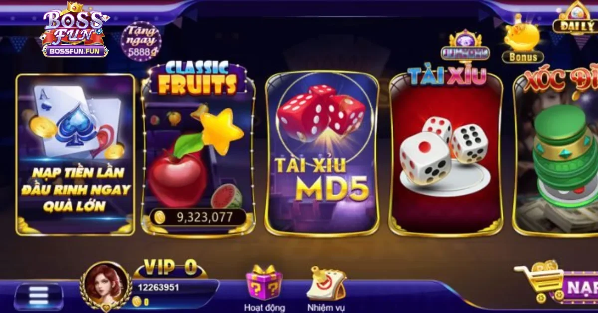 BossFun - Code 100k Cho Tân Thủ | Tải Game Đổi Thưởng 25 Bossfun có uy tín không?