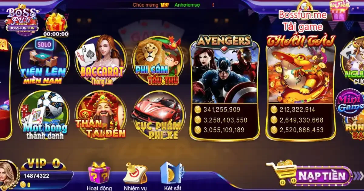 Casino Bossfun &ndash; H&ograve;a M&igrave;nh V&agrave;o Thế Giới Casino Trực Tuyến Đỉnh Cao