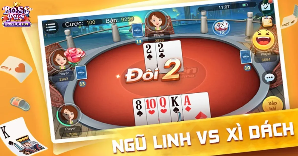 Game b&agrave;i Ngũ linh Bossfun: C&aacute;ch chơi v&agrave; luật lệ