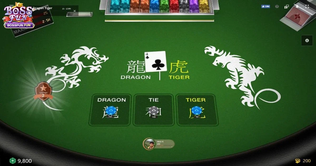 Mẹo chiến thắng trong game Rồng Hổ Bossfun