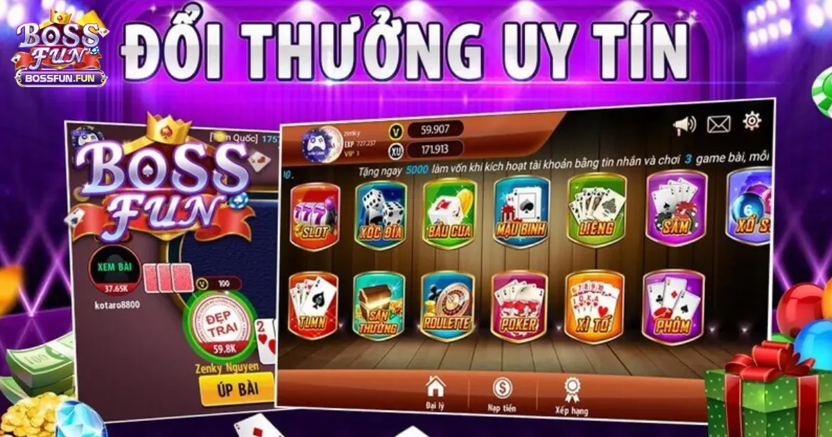 C&aacute;c Tr&ograve; Chơi Hấp Dẫn V&agrave; Đổi Thưởng Uy T&iacute;n Tại Cổng Game Bossfun