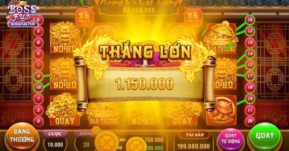 Tại Sao Nổ Hũ Bossfun L&agrave; Lựa Chọn Số 1 Của Người Chơi?