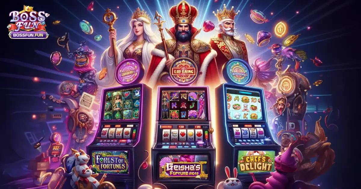 Slot game Bossfun &ndash; Trải Nghiệm Slot Game Đổi Thưởng Đẳng Cấp